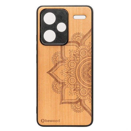 Image of Drewniane etui Bewood do Xiaomi Redmi Note 13 Pro Plus 5G MANDALA JABŁOŃ