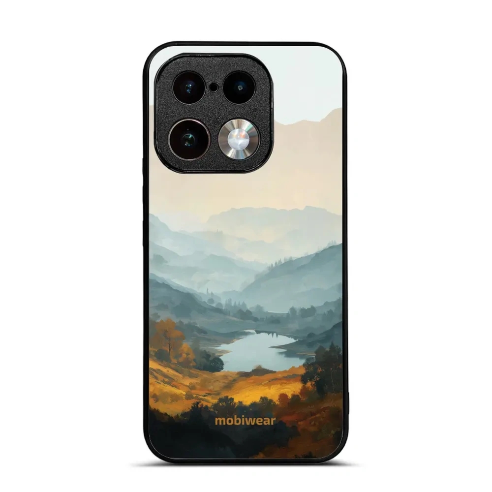 Etui ochronne do realme 16 Pro 5G, Mobiwear Glossy Case, jezioro w dolinie