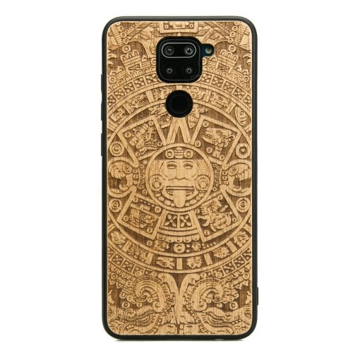 Image of Drewniane etui Bewood do Xiaomi Redmi Note 9 KALENDARZ AZTECKI ANIEGRE