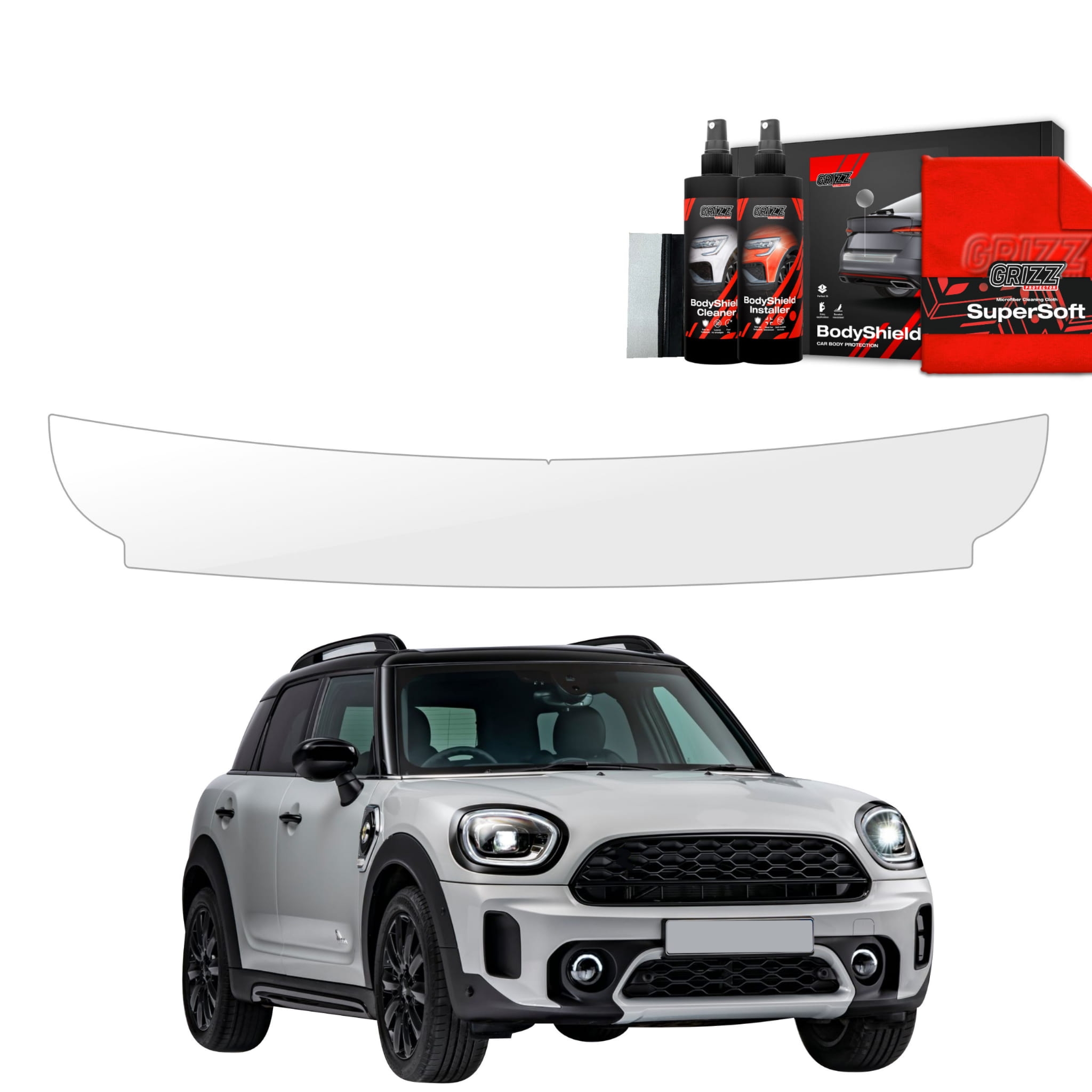 Folia ochronna Grizz Protector na próg bagażnika do Mini Countryman (2023-2026)