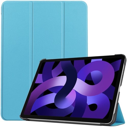 Image of Etui Bizon Case Tab Croc do Apple iPad Air 6 / 5/ 4, błękitne