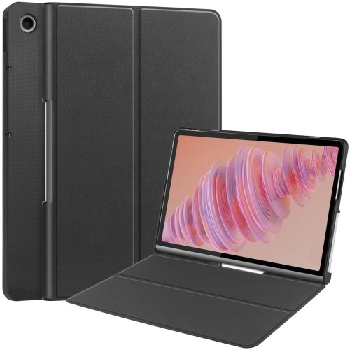 Image of Etui z klapką Bizon Case Tab Croc do Lenovo Tab Plus 11.5" 2024, czarne