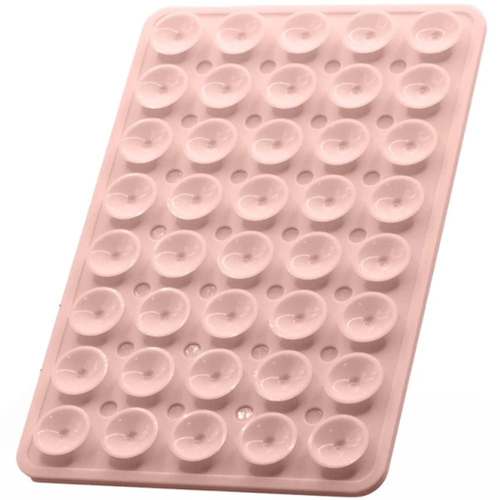 Uchwyt na telefon z przyssawką Mobile Origin Sticker Phone Mount O1, jasnoróżowy