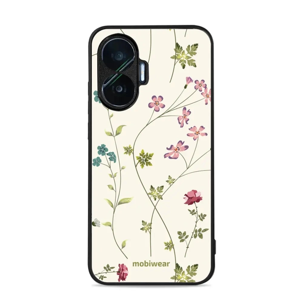 Etui ochronne do Xiaomi POCO F7, Mobiwear Glossy Case, sielski kwiat