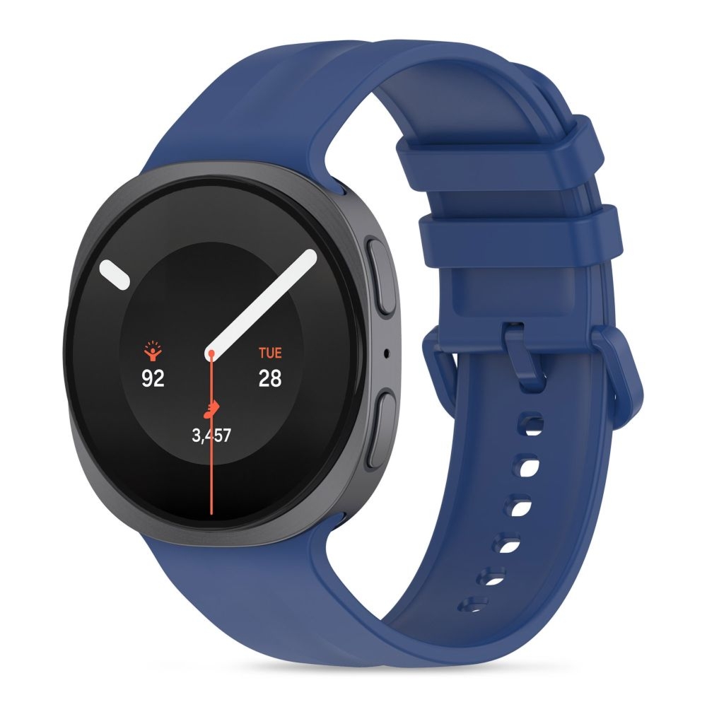 Pasek Tech-Protect Silicone Evo do Samsung Galaxy Watch 9 40 mm / 44 mm / 8 40 mm / 44 mm / 8 Classic 46 mm, granatowy