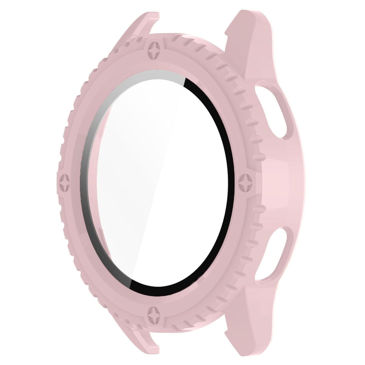 Etui Bizon Case Watch Adamo do Xiaomi Watch S3 47 mm, różowe
