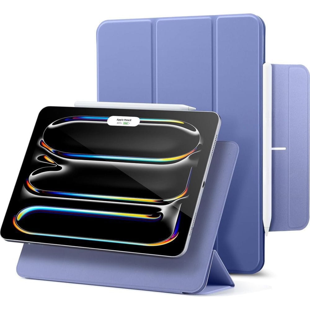 OUTLET: Etui ESR Rebound Magnetic do iPad Pro 11″ 2025 / 2024, fioletowe