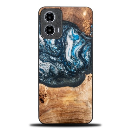 Image of Drewniane etui do Motorola Moto G34 5G, Bewood Unique Planets Ziemia