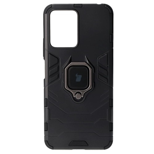 Image of Etui Bizon Case Armor Ring do Xiaomi POCO X5 / Redmi Note 12 5G, czarne