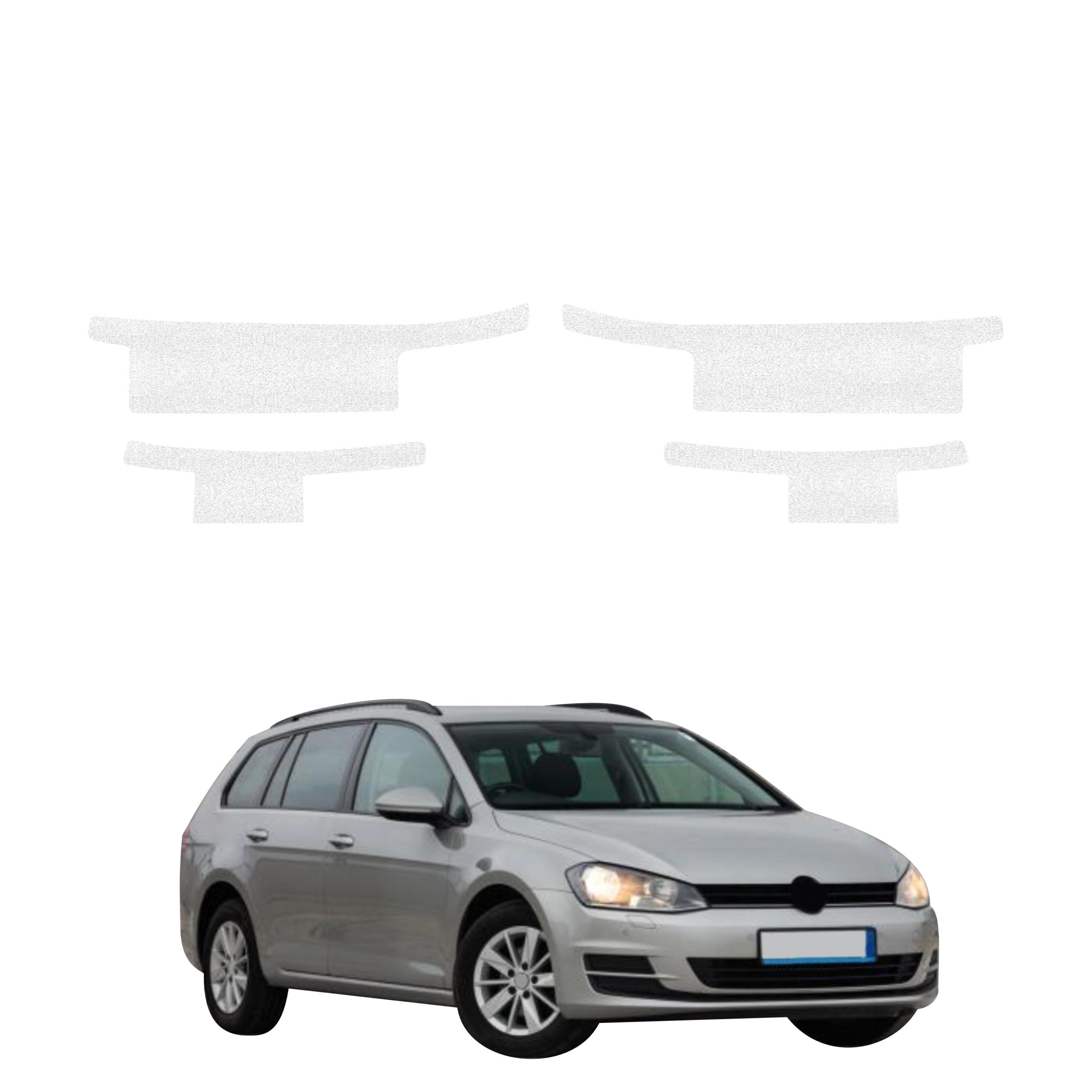 4w1 Biała powłoka techniczna Grizz Protector na progi Volkswagen Golf 7 Variant (2013-2020)