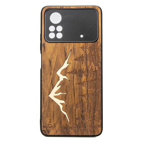 Image of Drewniane etui Bewood do Xiaomi POCO X4 Pro 5G GÓRY IMBUIA