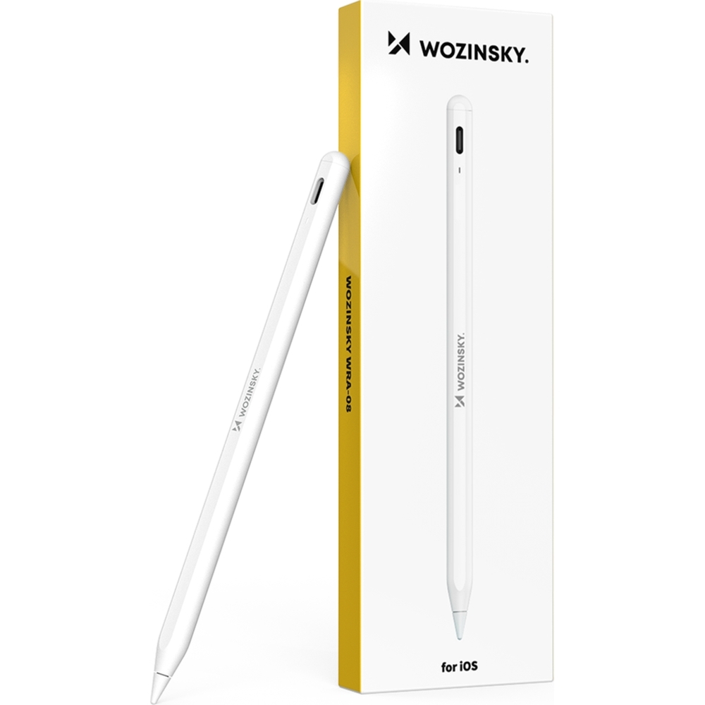Rysik Wozinsky WRA-08 do iPad Pro / Air / Mini (2018-2026), biały