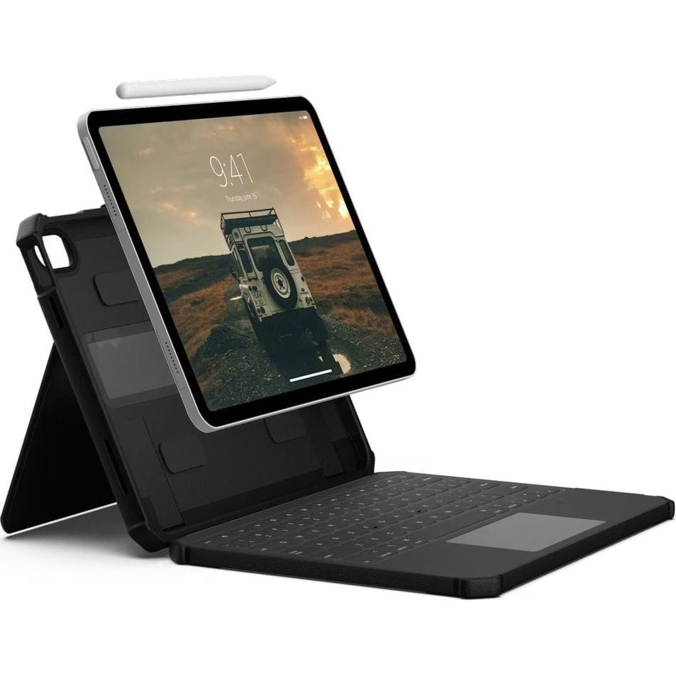 Etui pancerne z klawiaturą Urban Armor Gear UAG Rugged USB-C Keyboard do iPad Air 11″ M4/M3/M2 / iPad 11″ 2025/2022, czarne