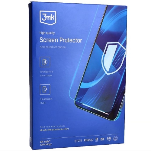 Image of Uniwersalna wzmocniona folia na przód lub tył 3mk Hardy PROtector All-Safe, na każdy model telefonu