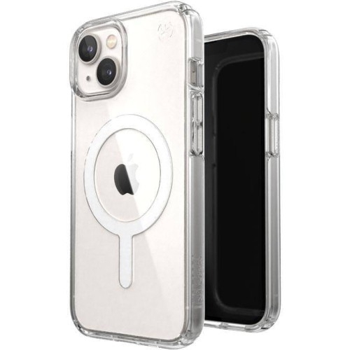 Image of Etui Speck Presidio Perfect-Clear + MagSafe do iPhone 14, przezroczyste