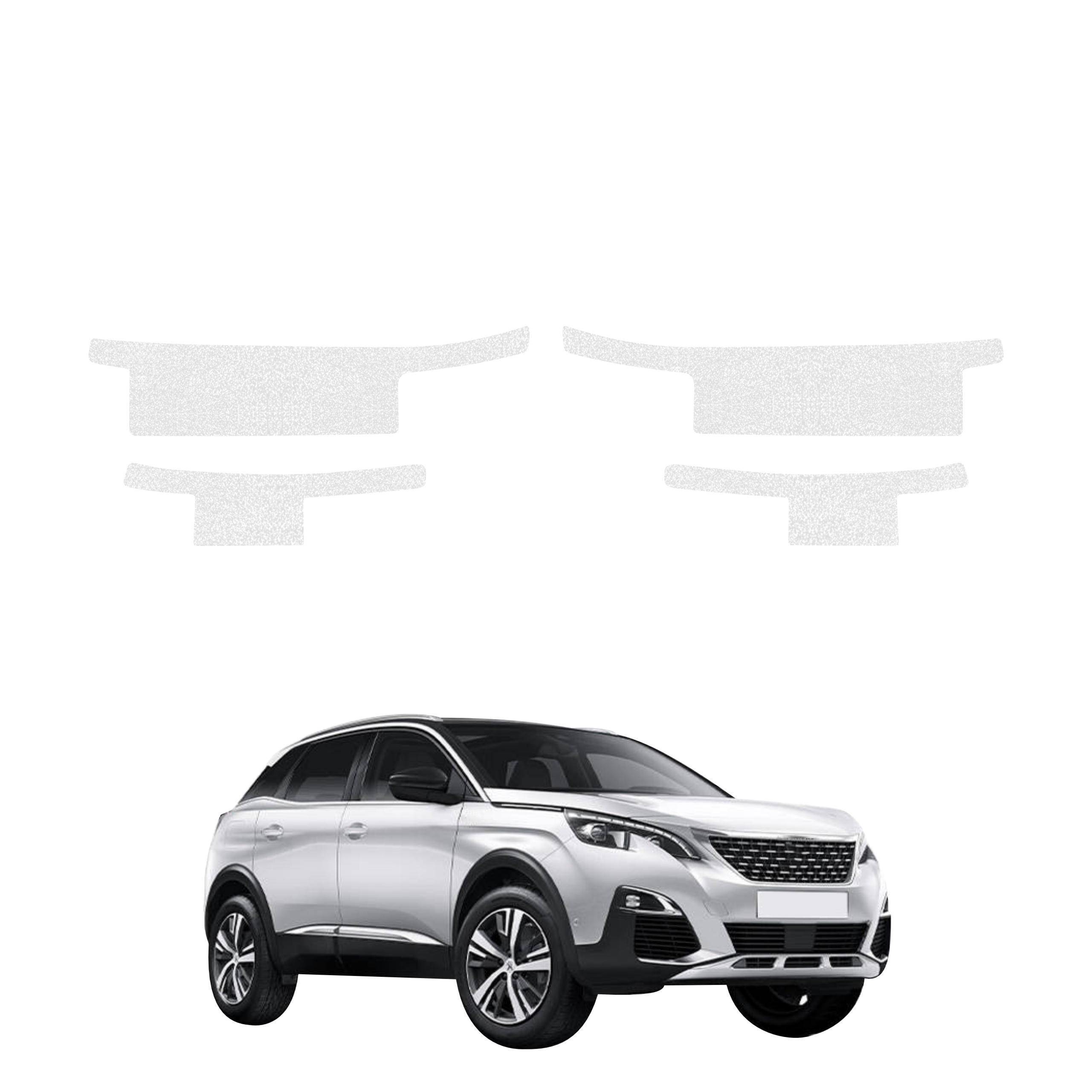 4w1 Bezbarwna powłoka techniczna Grizz Protector na progi Peugeot 3008 (2016-2024)