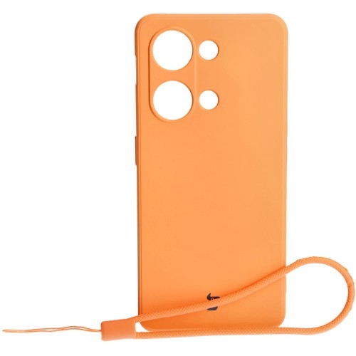 Image of Etui Bizon Case Silicone Sq do OnePlus Nord 3, pomarańczowe