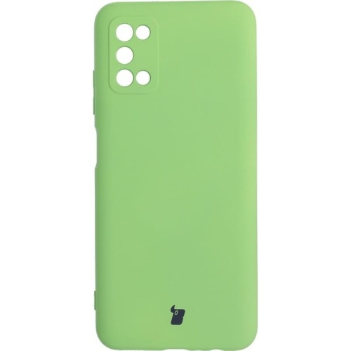 Image of Etui Bizon Case Silicone do Galaxy A03S, jasnozielone