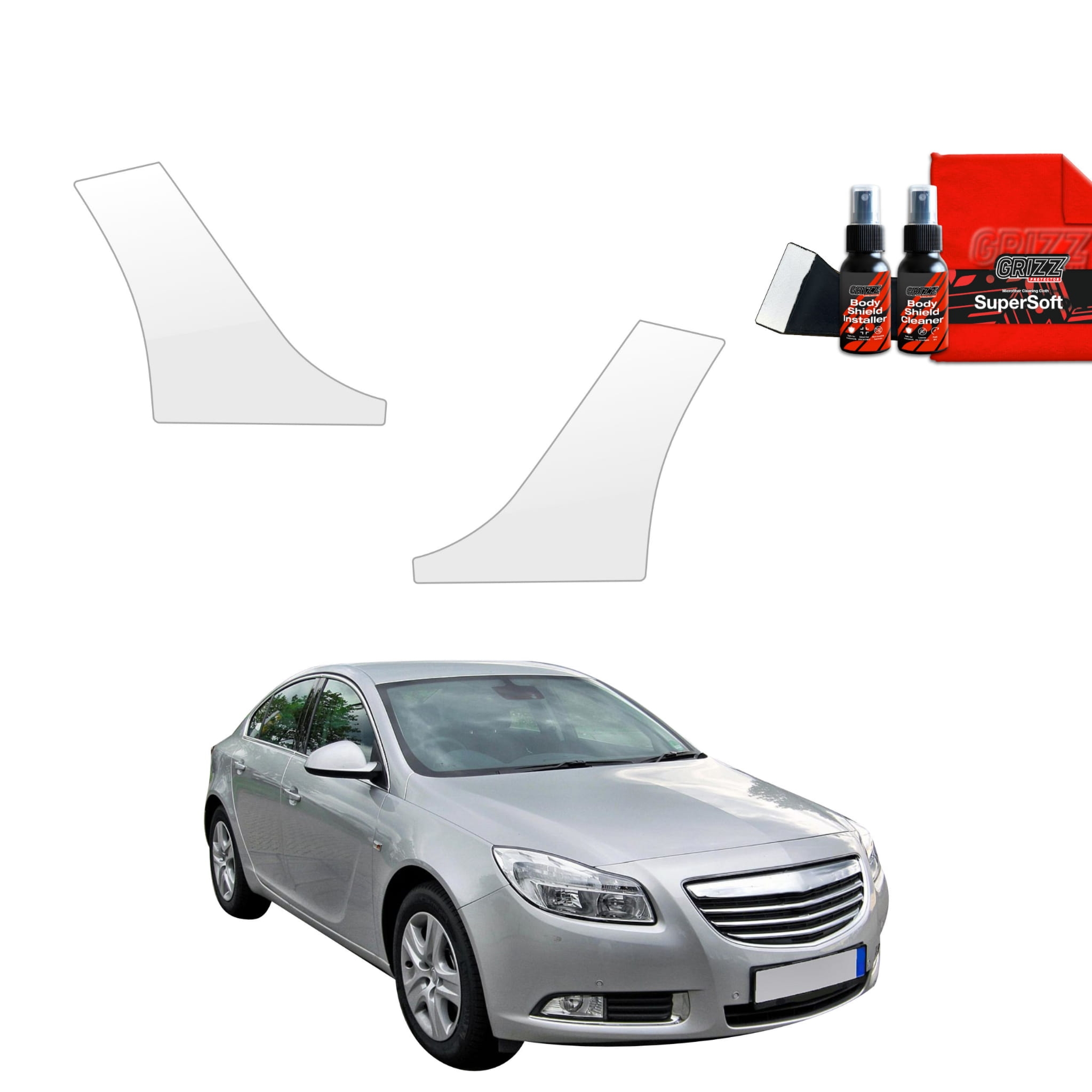 4w1 Folia ochronna na nadkola Grizz Protector do Opel Insignia A Kombi 5D (2008-2013)