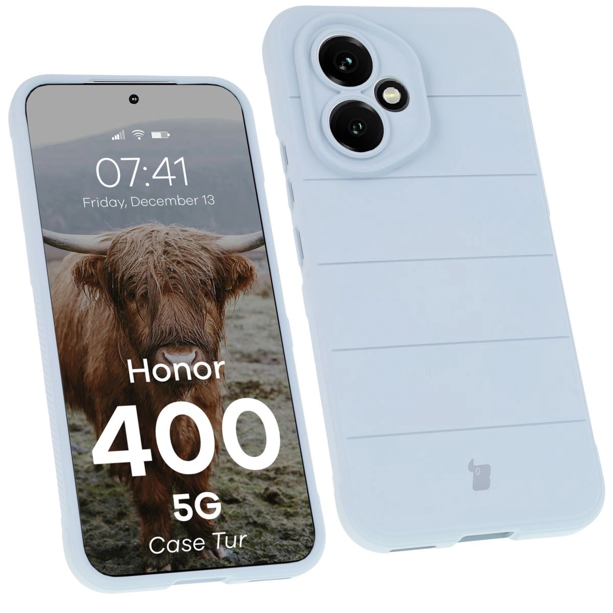 Pancerne etui Bizon Case Tur do Honor 400, jasnoniebieskie