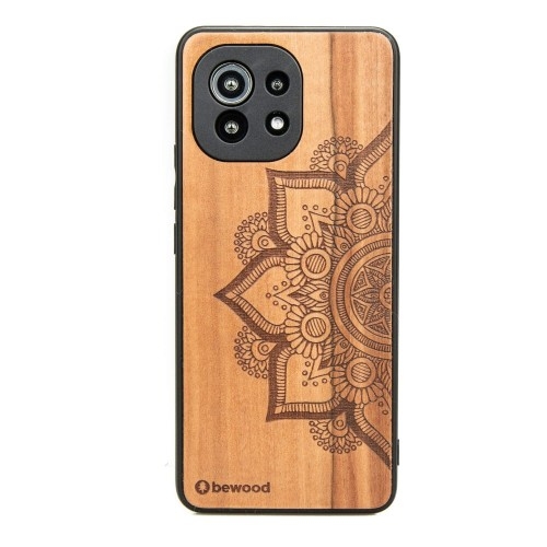 Image of Drewniane etui Bewood do Xiaomi Mi 11 Lite / 5G / 5G NE MANDALA JABŁOŃ