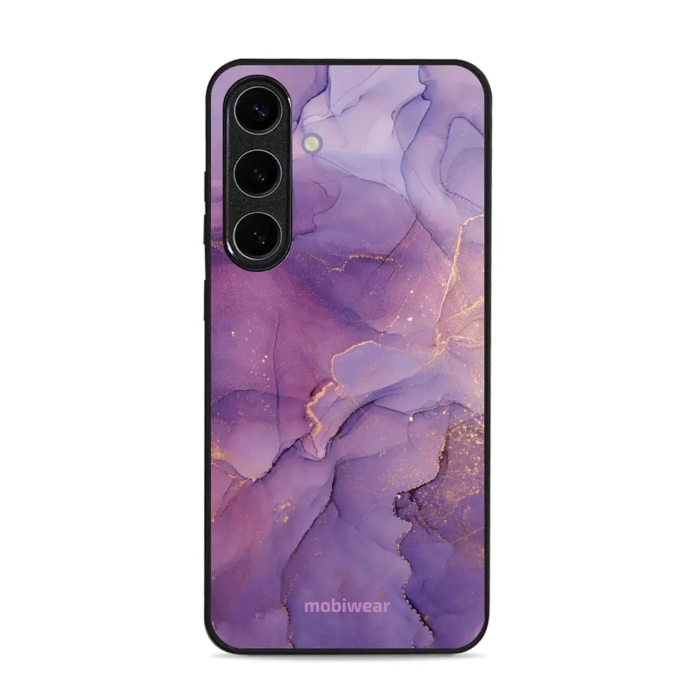 Etui ochronne do Galaxy S25 Plus, Mobiwear Glossy Case, fioletowe