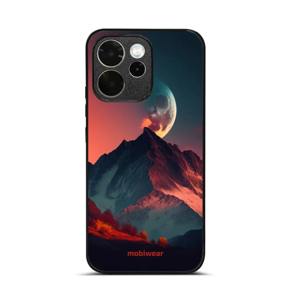 Etui ochronne do Oppo Reno 15 FS, Mobiwear Glossy Case, górski zmierzch