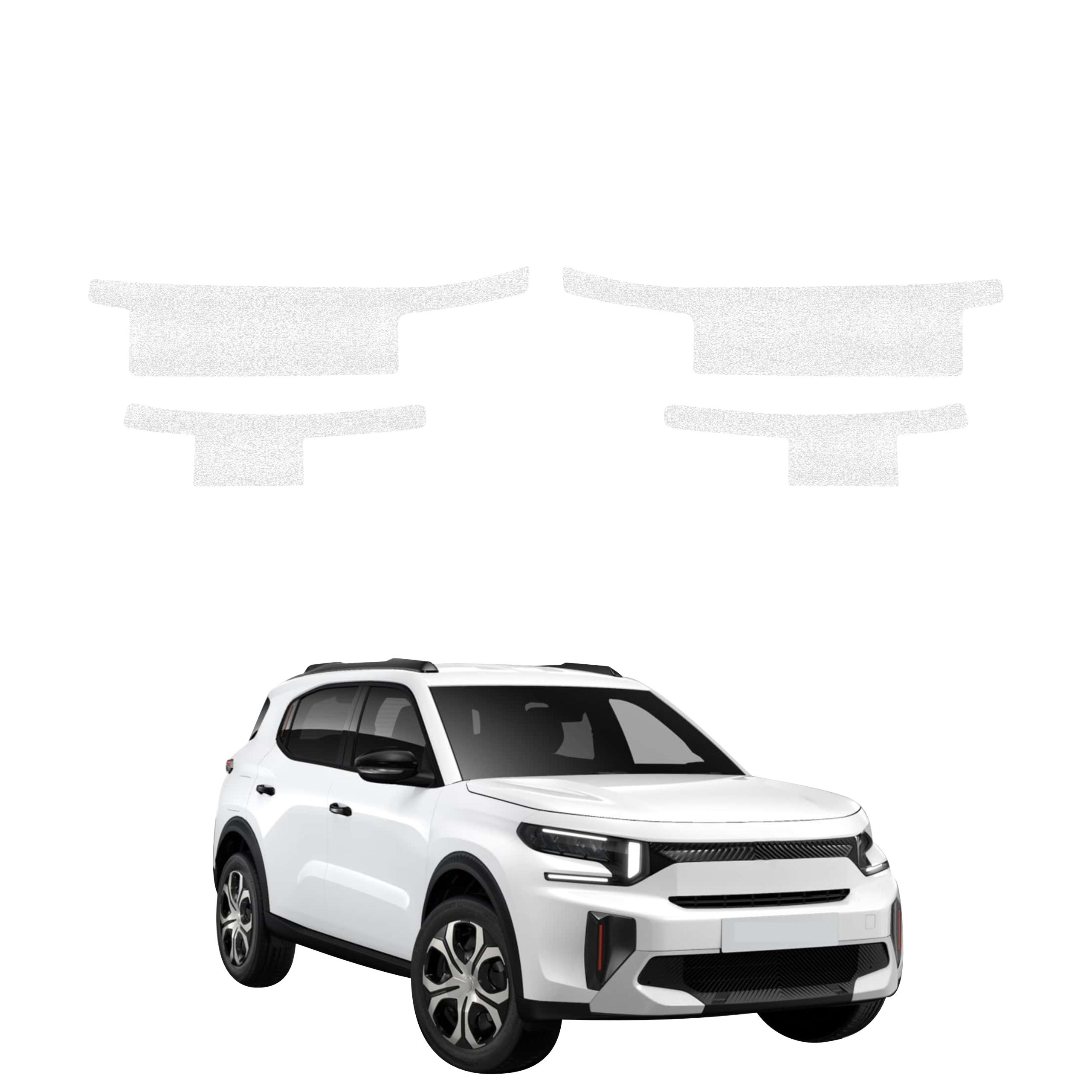 4w1 Biała powłoka techniczna Grizz Protector na progi Citroen C3 Aircross (2025-2026)