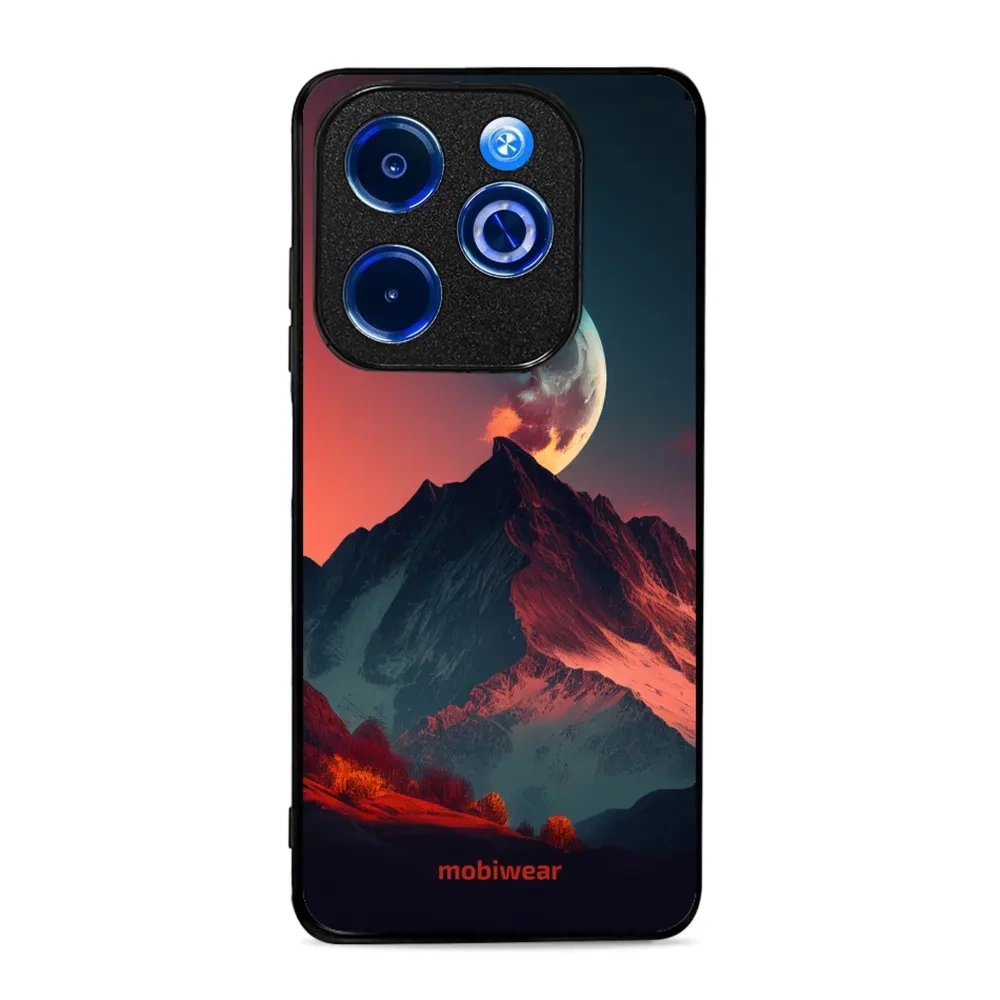 Etui ochronne do Infinix Smart 8, Mobiwear Glossy Case, górski zmierzch