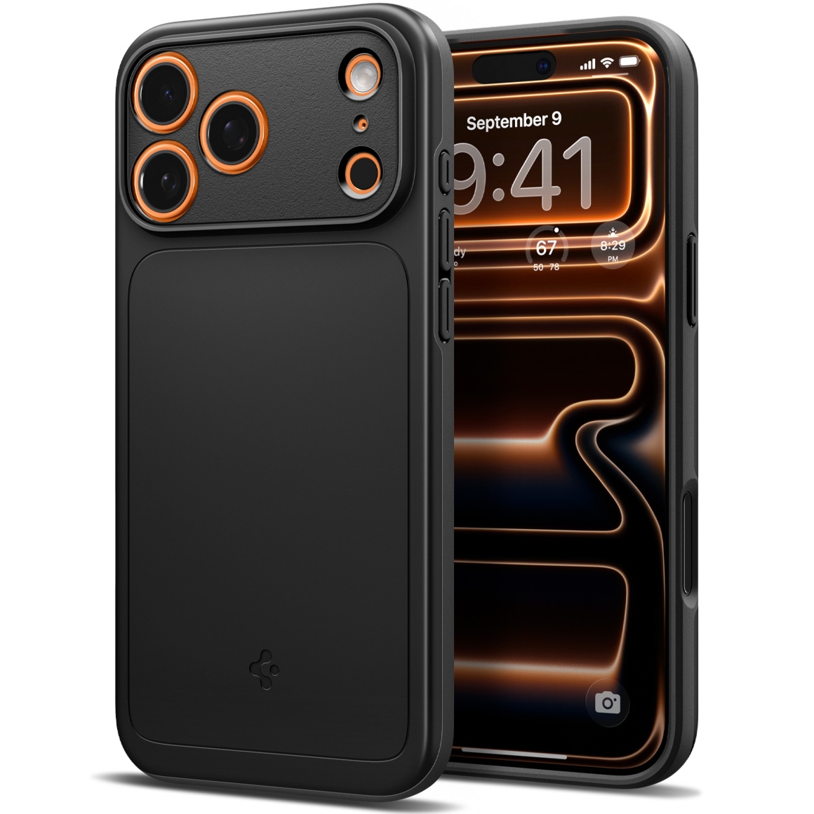 Etui Spigen Thin Fit Mag do MagSafe do iPhone 18 Pro Max, czarne