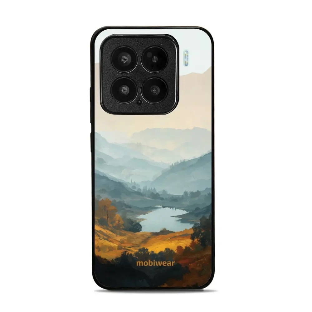 Etui ochronne do Xiaomi 15, Mobiwear Glossy Case, jezioro w dolinie