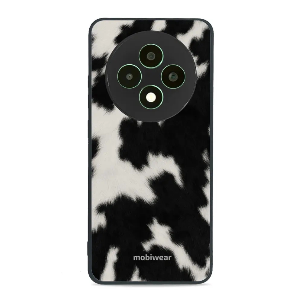 Etui ochronne do Oppo Reno 12 F, Mobiwear Glossy Case, krowie futerko