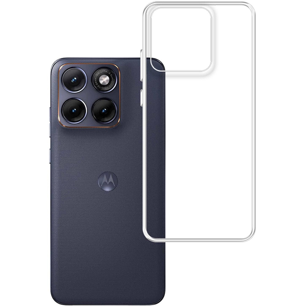Etui 3mk Clear Case do Motorola Edge 70 Fusion, przezroczyste