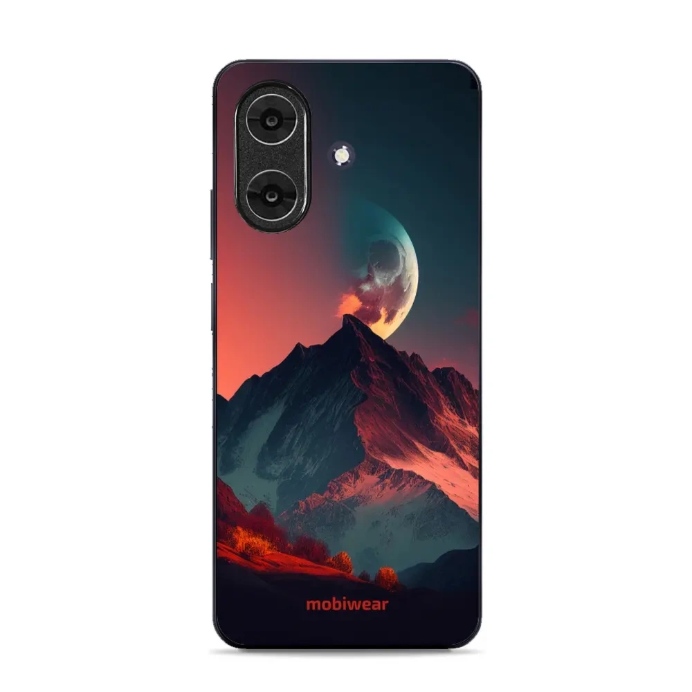 Etui ochronne do Realme Note 60, Mobiwear Glossy Case, górski zmierzch