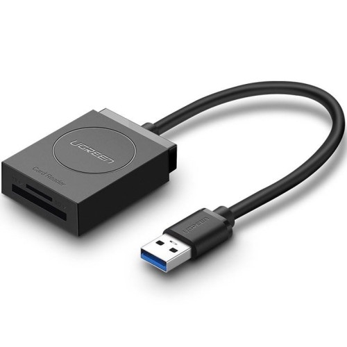 Image of Ugreen czytnik kart SD i micro SD na USB 3.0, czarny