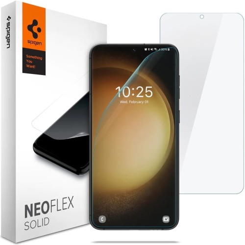 Image of Folia do etui Spigen Neo Flex Solid 2-Pack do Galaxy S23