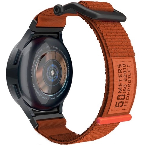Image of Pasek Tech-Protect Scout do Galaxy Watch 6/5 Pro/5/4/3, pomarańczowy