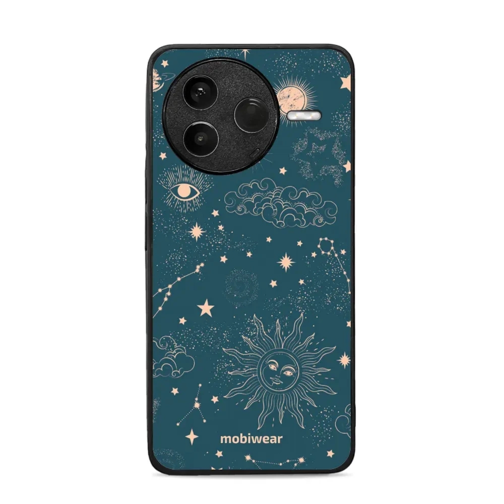 Etui ochronne do Xiaomi POCO F7 Pro, Mobiwear Glossy Case, astralny pył
