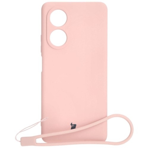 Image of Etui Bizon Case Silicone do Oppo A58 4G, jasnoróżowe