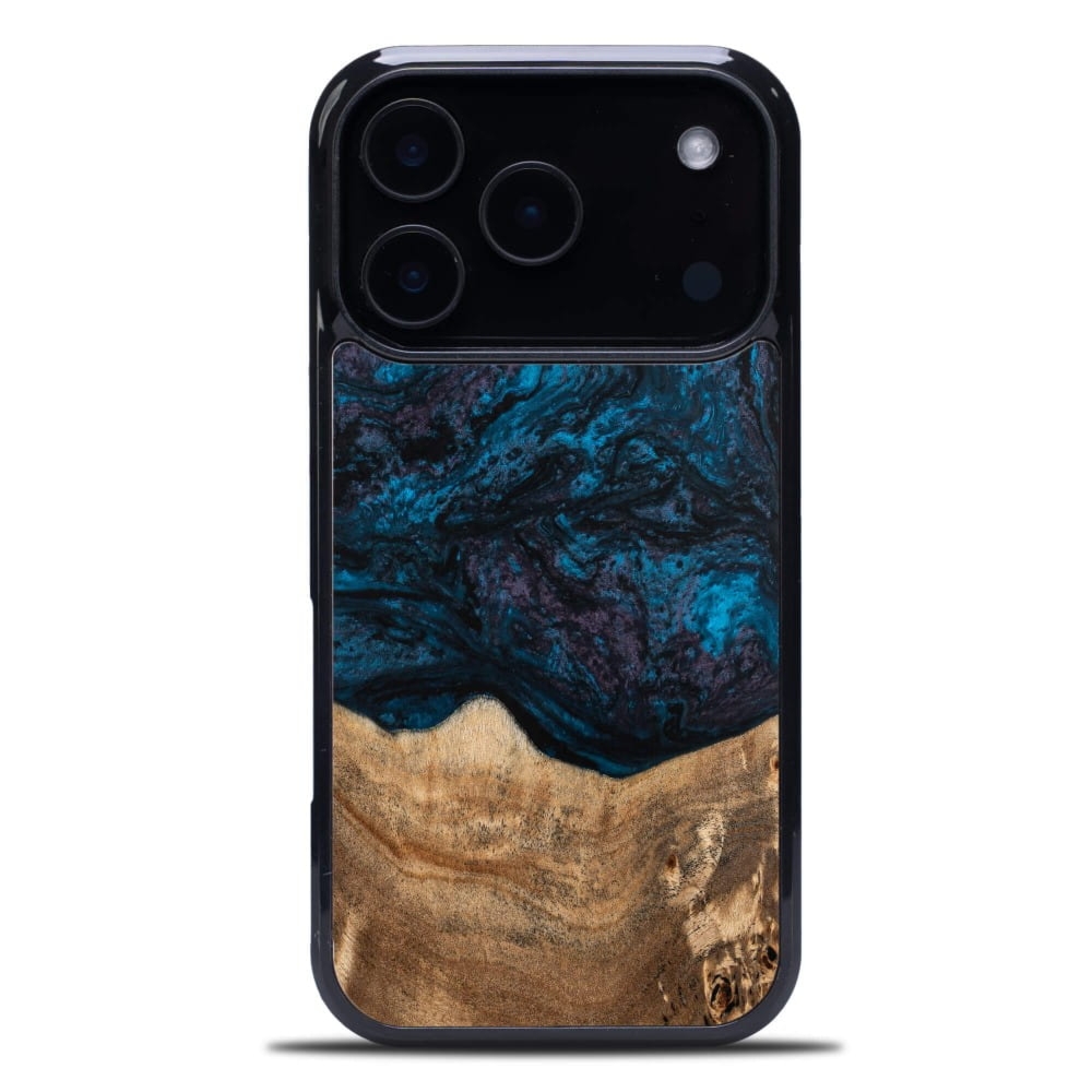 Drewniane etui do iPhone 17 Pro, Bewood Unique Planets Neptun