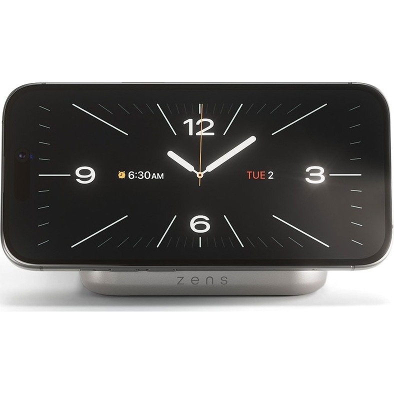 Magnetyczna ładowarka bezprzewodowa ZENS Nightstand Charger Qi2 15W, biała