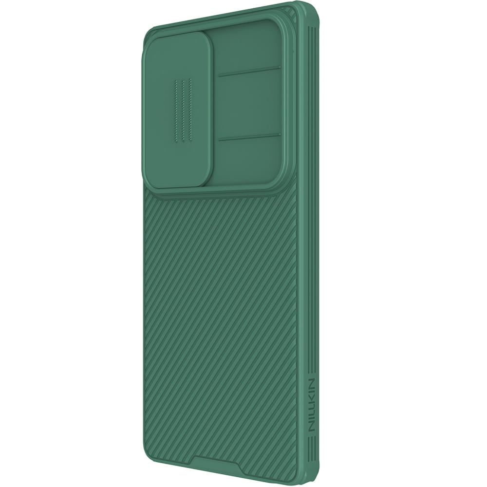 Etui Nillkin CamShield Pro do Galaxy S25 Ultra, ciemnozielone