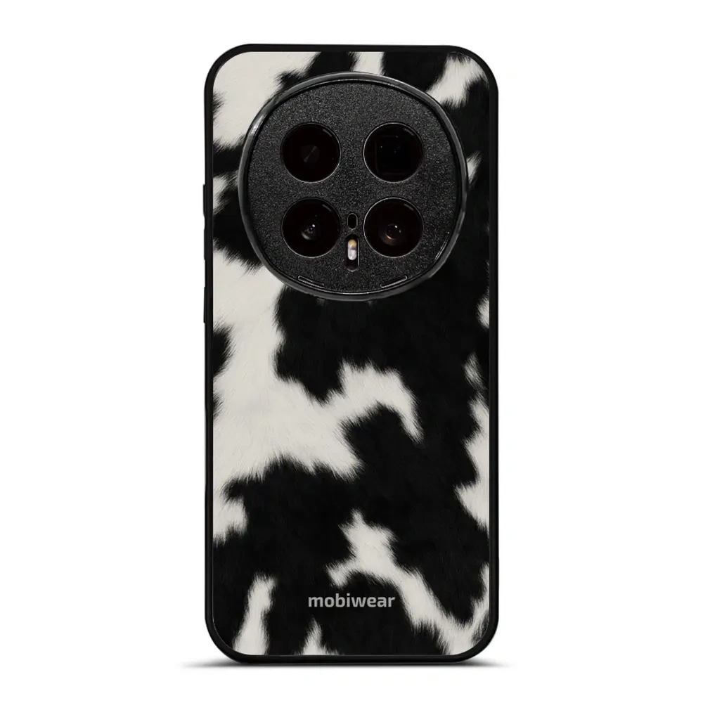 Etui ochronne do Honor Magic8 Pro, Mobiwear Glossy Case, krowie futerko