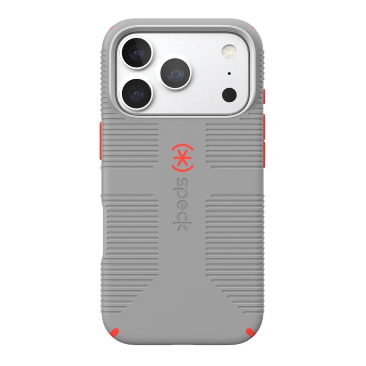 Etui Speck Candyshell Grip do iPhone 18 Pro / 17 Pro do MagSafe, szare