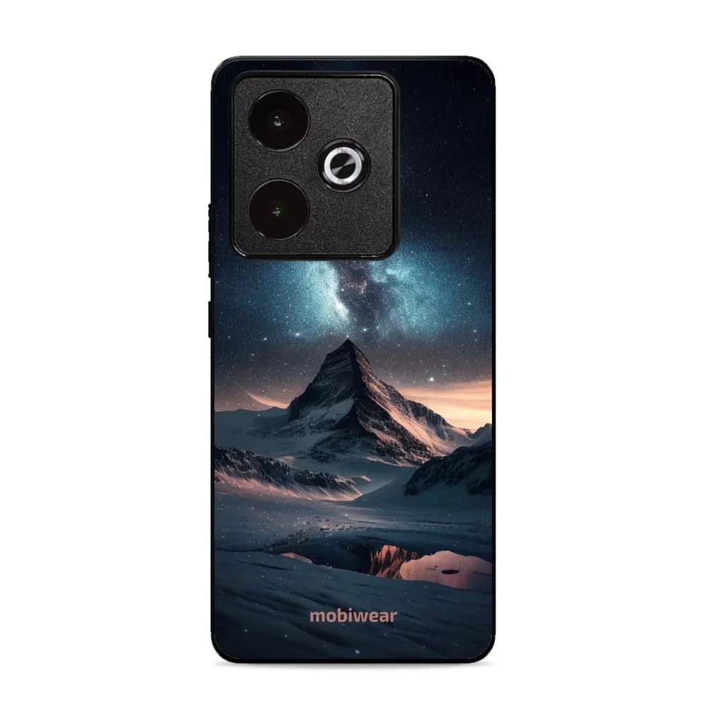 Etui ochronne do Realme GT 7T, Mobiwear Glossy Case, nocna góra