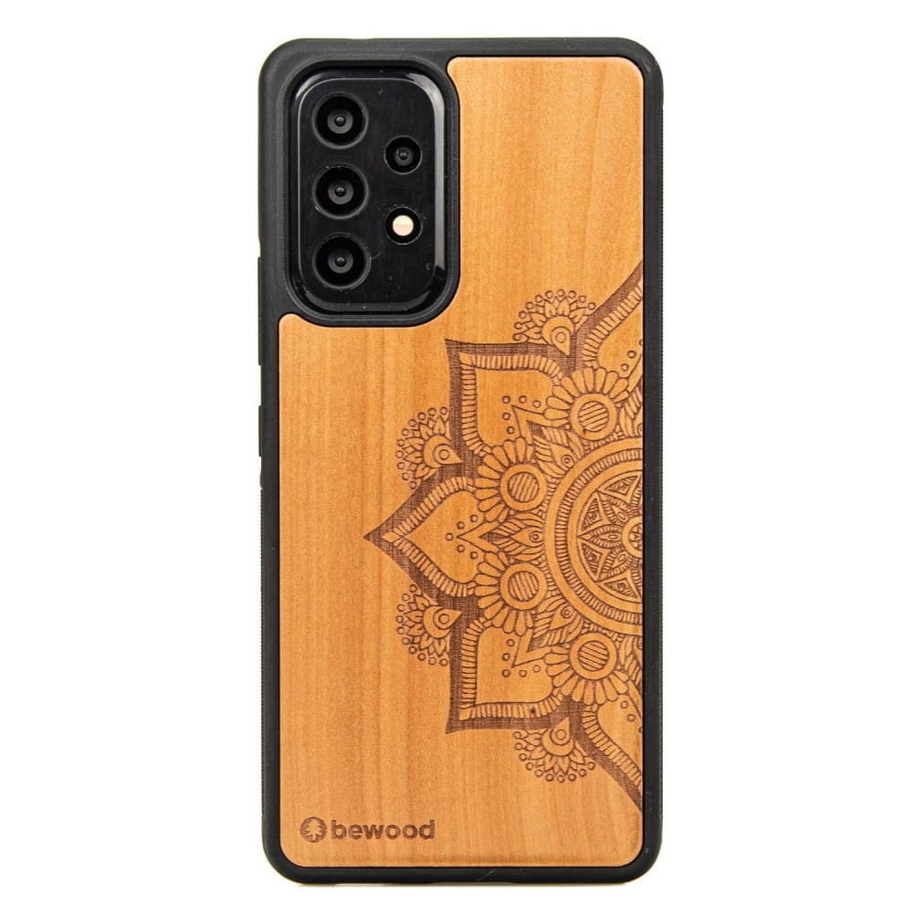 Image of Drewniane etui do Galaxy A33 5G, Bewood Mandala Jabłoń
