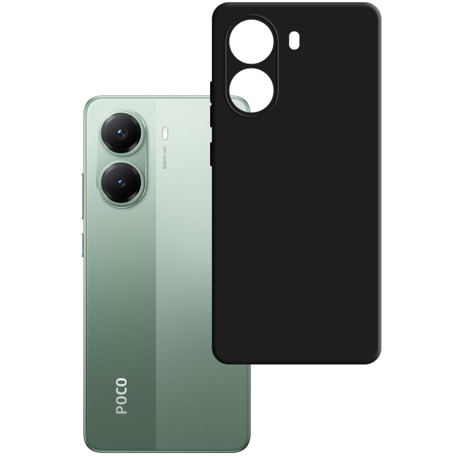 Etui 3mk Matt Case do POCO X7 Pro, czarne