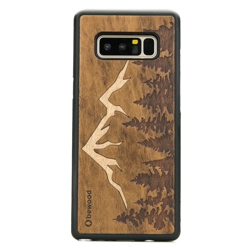 Image of Drewniane etui do Galaxy Note 8, Bewood Góry Imbuia