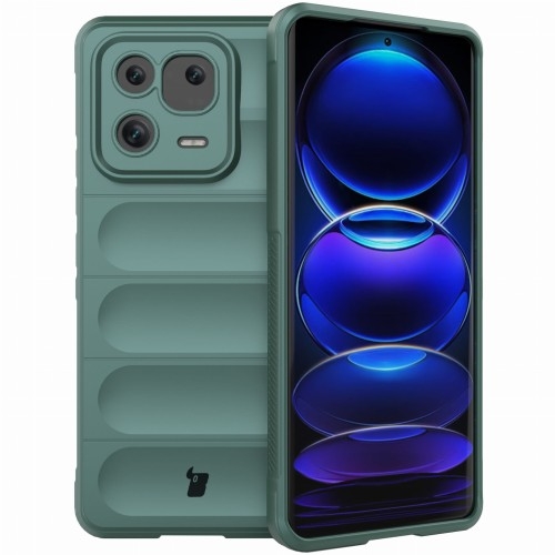 Image of Pancerne etui Bizon Case Tur do Xiaomi 13 Pro, ciemnozielone