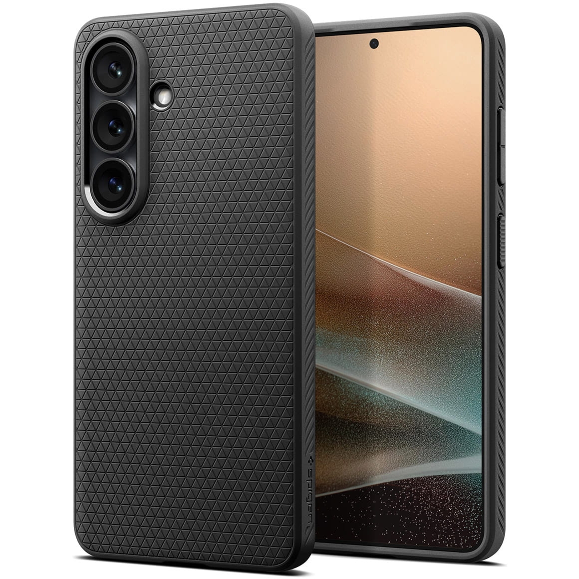 Etui Spigen Liquid Air do Galaxy S26, czarne